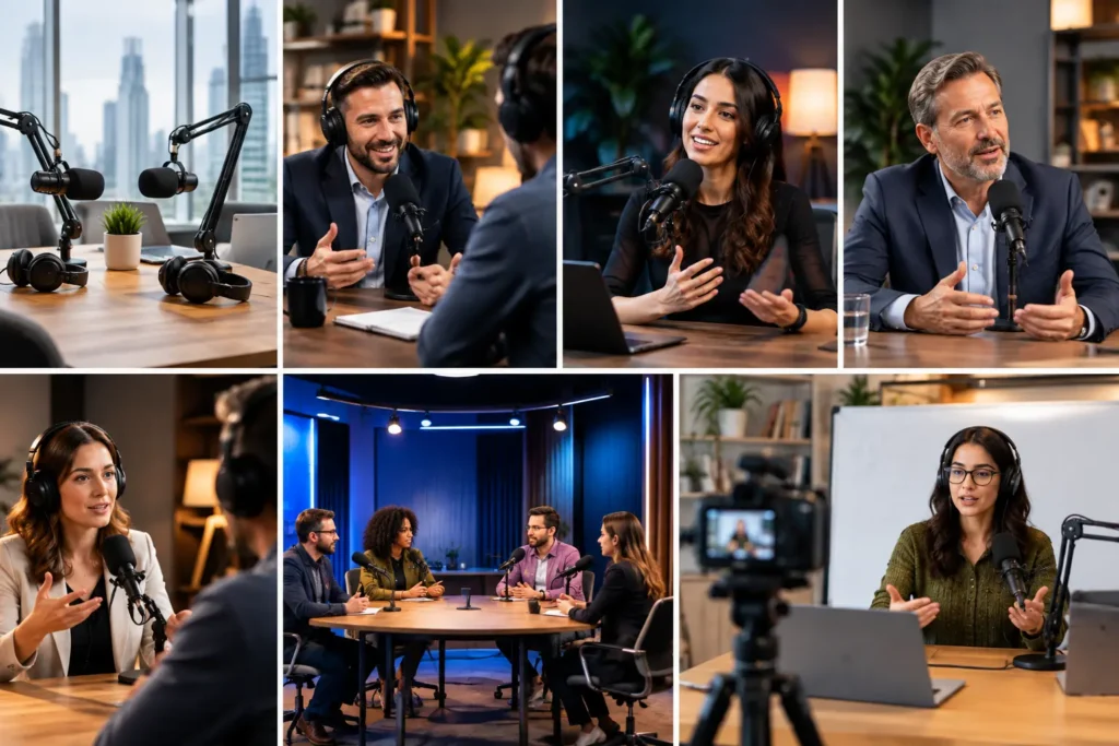 Best podcast studio in abu dhabi